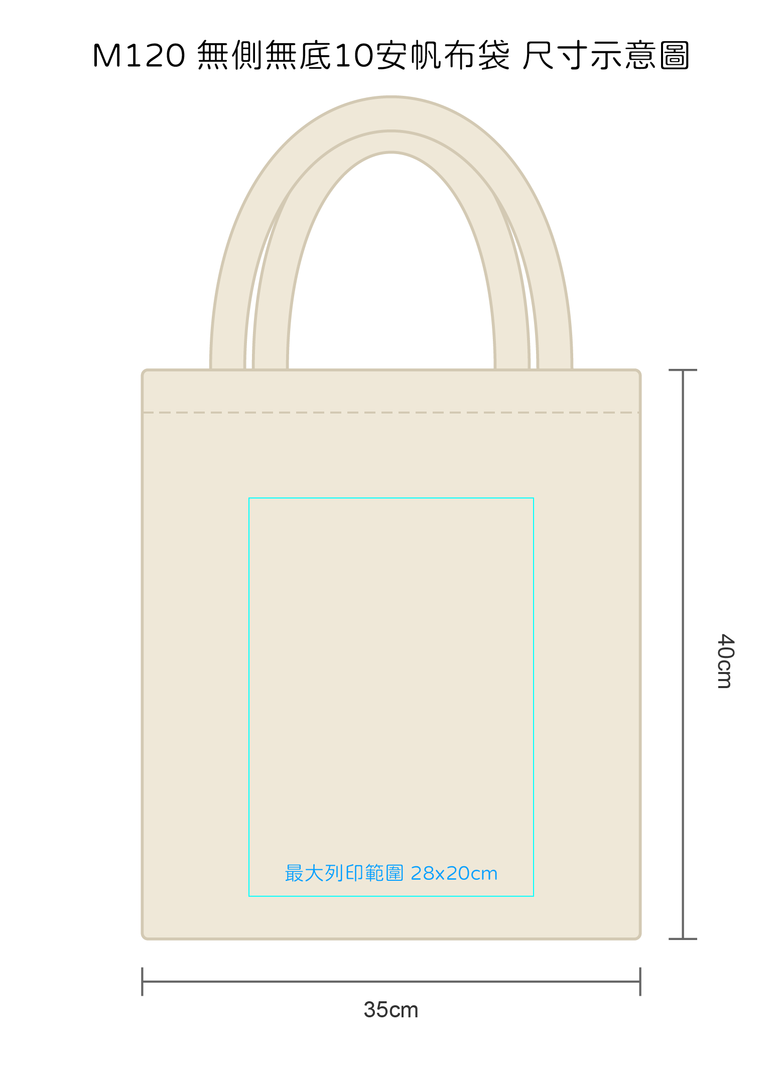10安帆布袋|台灣印製1件起 (T12_M120)