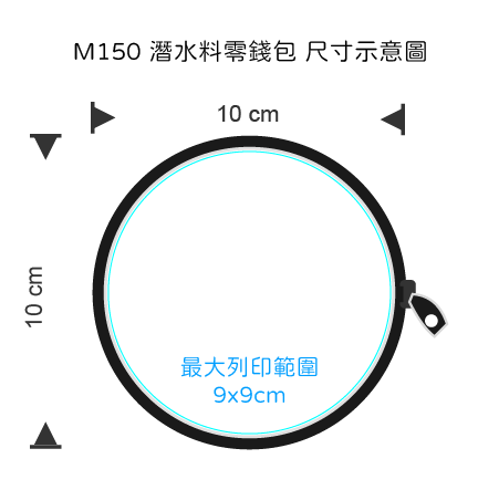 潛水料零錢包|台灣印製1件起 (T29_M150)